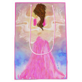 De Sun Angel Art het hoofd bieden Medium Cadeauzakje (Achterkant)