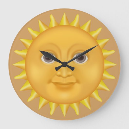 De Sun Clock Grote Klok (Voorkant)