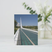 De Sundial Brug bij Turtle Bay Briefkaart (Staand voorkant)