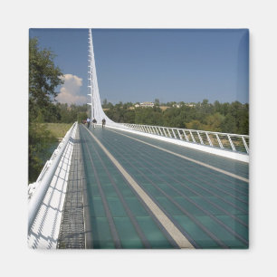 De Sundial-brug bij Turtle Bay Magneet