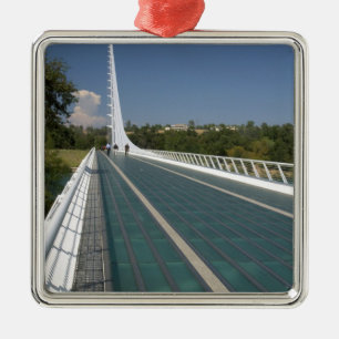 De Sundial-brug bij Turtle Bay Metalen Ornament