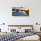 De Sunrise Canvas Afdruk (Insitu (Slaapkamer))
