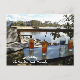 De Sunshine Coast Australia Just chilling Briefkaart