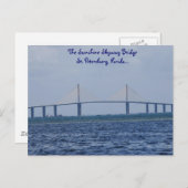De Sunshine Skyway Bridge Briefkaart (Voorkant / Achterkant)