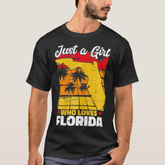 De Sunshine State is gewoon een meisje dat van Flo T-shirt