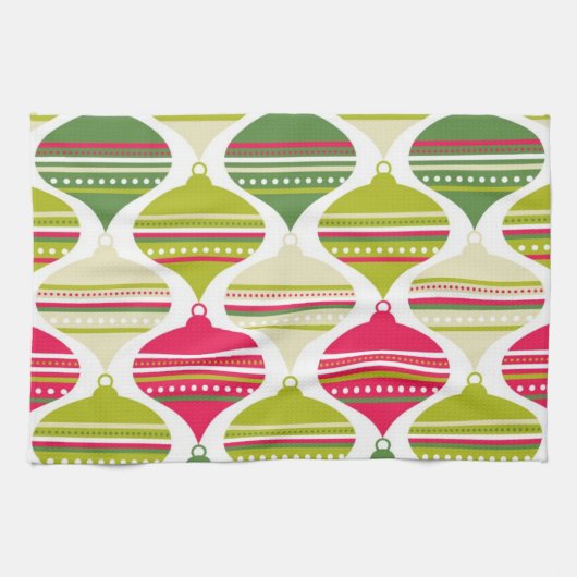 De super Koele Retro Abstracte Ornamenten van Mod. Theedoek (Horizontaal)