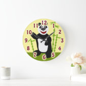 De super Leuke Panda draagt Grote Klok (Huis)