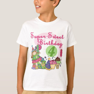 De super Zoete 4de T-shirts en de Giften van de