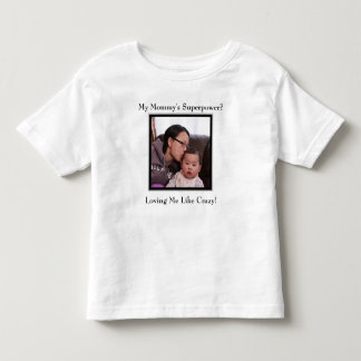 De superkracht van mama kinder shirts