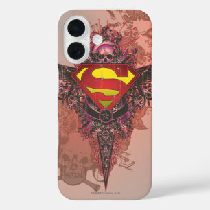 De superman stileerde het Logo van het Ontwerp iPhone 16 Hoesje