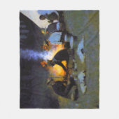 De supermarkt van de jagers, Remington Rustic Fleece Deken (Voorkant)