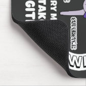 De superster voor de vogel duurt lang. muismat (Hoek)