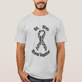 De support T-shirt canin de Cancer ensemble (Devant)