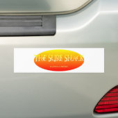 De Surf Shack Bumpersticker (Op auto)