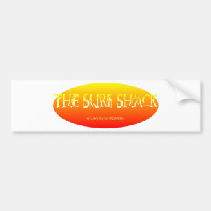 De Surf Shack Bumpersticker