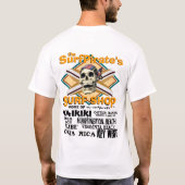 de Surf van de surfsoort T-shirt (Achterkant)