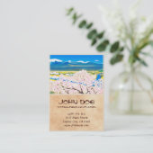 De Surface of Cherry Blossom Yamagata Japan Visitekaartje (Staand voorkant)