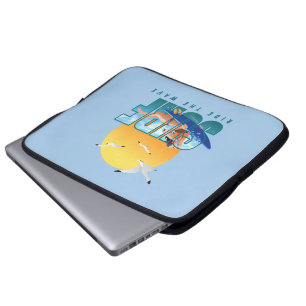 De Surfer rijdt op de Golf   15-inch laptophoes (F Laptop Sleeve