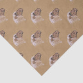 De Surly Sheep Tissuepapier (Detail)