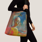 De surrealisme van dit alles crossbody tas (Dichtbij)