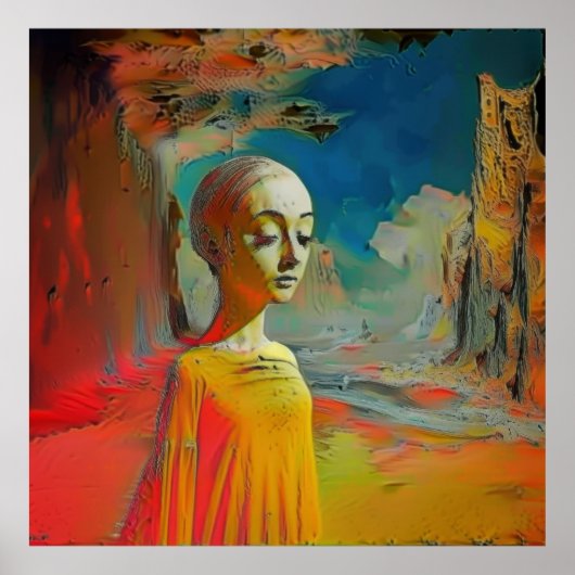 De surrealisme van dit alles poster (Voorkant)