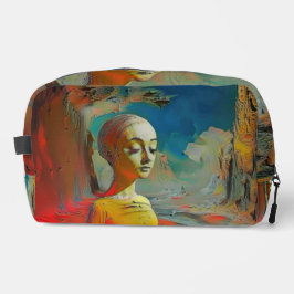 De surrealisme van dit alles toilettasje