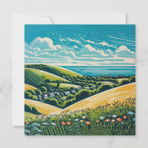 De Sussex Downs Kaart