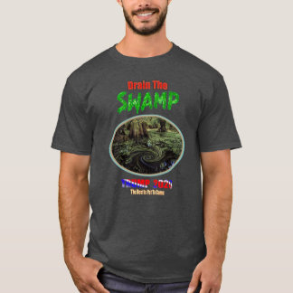 De SWAMP-TRUMP 2020-mannen tekenen T-shirt
