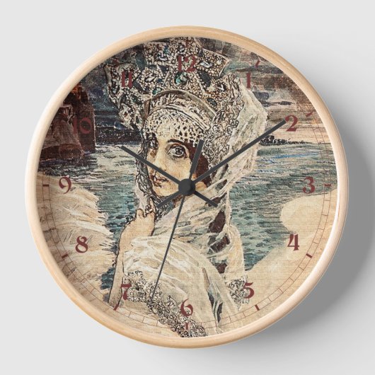 De Swan Princess Clock (Voorkant)