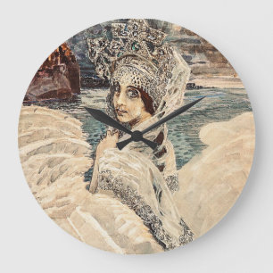 De Swan Princess Clock Grote Klok