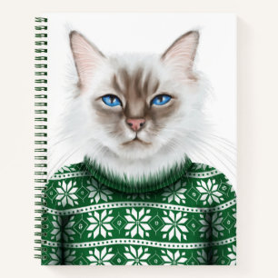 De Sweater van de Kat van het kat Notitieboek