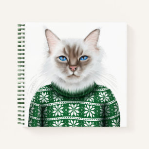 De Sweater van de Kat van het kat Notitieboek