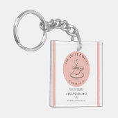 De Sweet Barista Sleutelhanger (Voorkant Links)