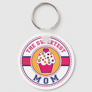 De Sweetest mama Sleutelhanger