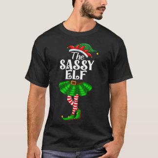 De Sy Elf Xmas Grappige Kerst Overeenkomende Famil T-shirt