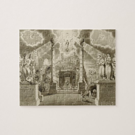 De symbolen legpuzzel (Horizontaal)