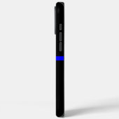 De symbolische dun blauwe lijnverklaring Case-Mate iPhone case (Achterkant / Links)