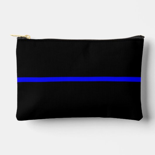 De symbolische dun blauwe lijnverklaring etui (Voorkant)