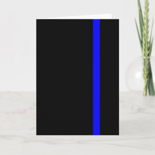 De symbolische Dunne Verticaal van Blue Line Kaart