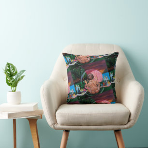 De Symfonie van Ziels Schilderij van Alfred Fox Kussen