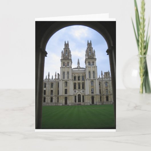 De symmetrische Bouw in Engeland Kaart (Voorkant)