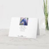 De Sympathie van de Scheuren van de draak Kaart (Achterkant)