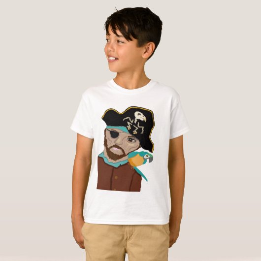 De 🏴 ‍ ☠️ t-shirt (Voorkant volledig)