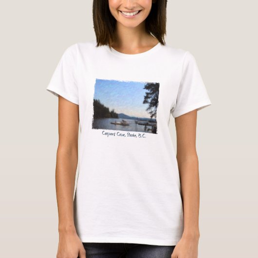 De T-shirt van Dames "Sooke" (Voorkant)