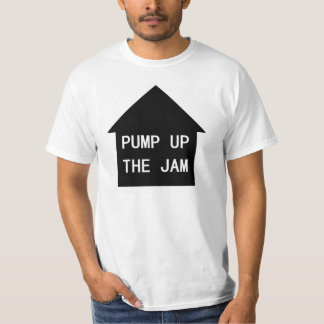 De T-Shirt van de jamreplica omhoog pompen