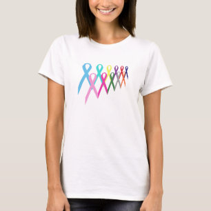 De T-shirt van de Linten van kanker door Heard_
