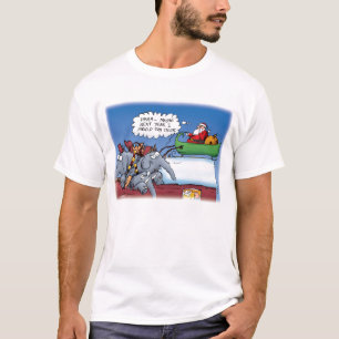 De T-shirt van de Olifanten van de kerstman