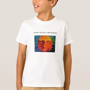 De T-shirt van de zon en van de Maan