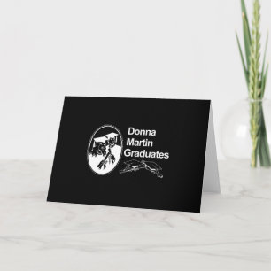 De T-shirt van DONNA MARTIN GRADUATES Kaart