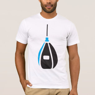 De T-shirt van het Man van de Zak van het ponsen